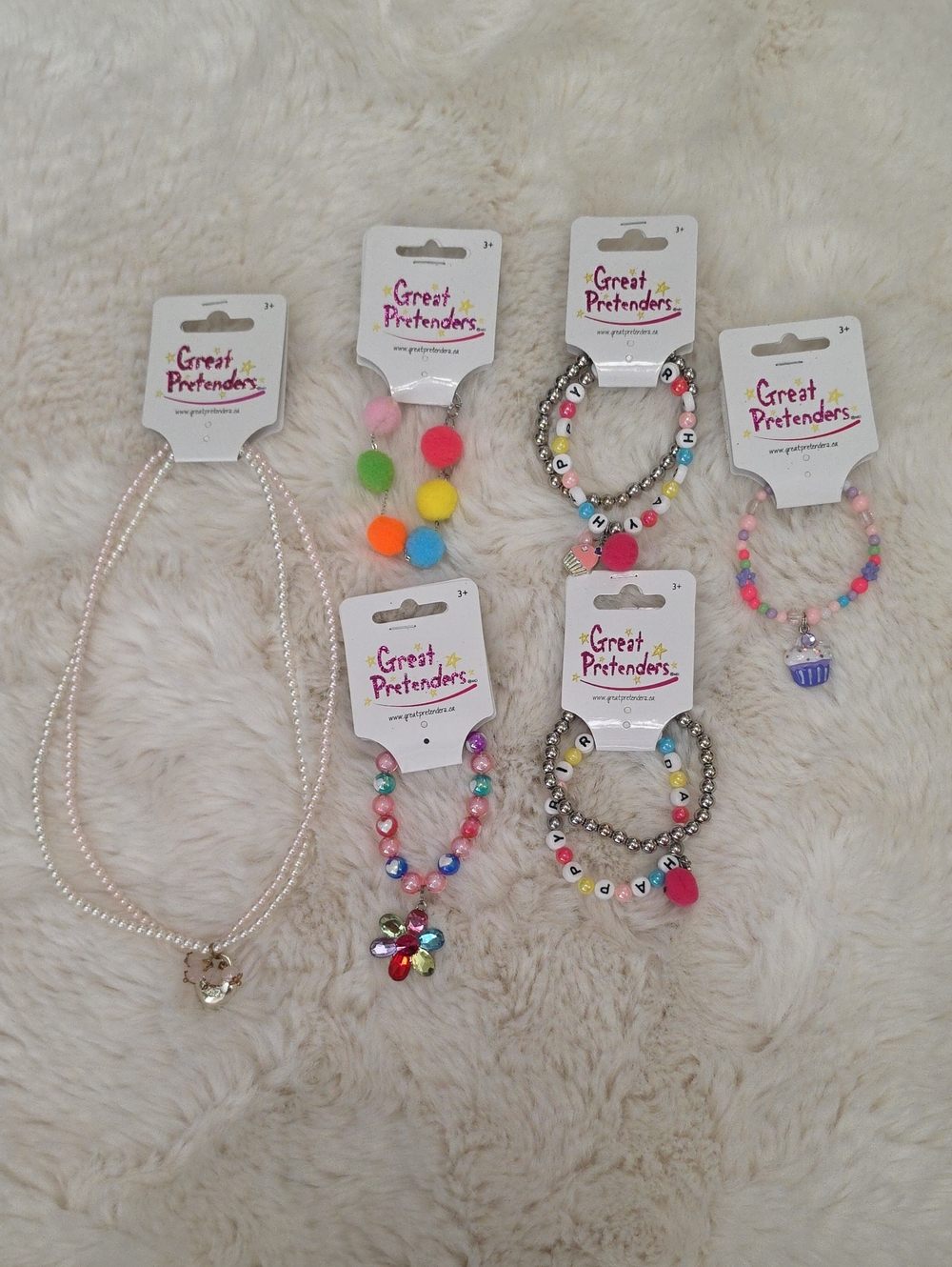 ☆ Great Pretenders Assorted Necklace & Bracelet Girls Fun Dress Up Jewelry Lot ☆